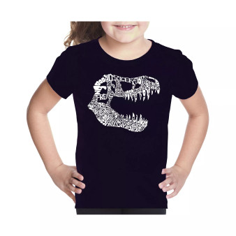 Big Girl's Word Art T-shirt - TREX