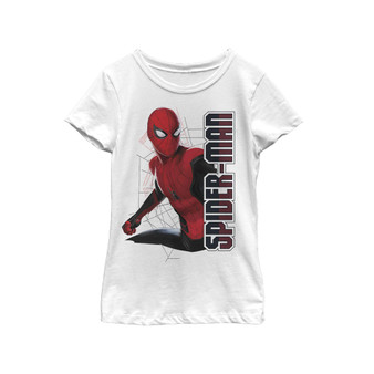 Girl's Spider-Man: Far From Home Web Coordinates  Child T-Shirt