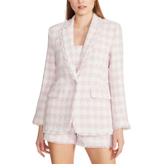 Women's Harlow Houndstooth Tweed Blazer