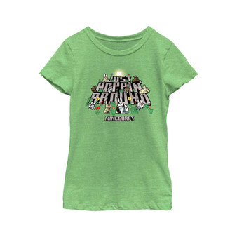 Girl's Minecraft Just Hoppin' Around  Child T-Shirt