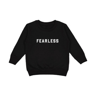 Fearless Long Sleeve Kids Sweatshirt - Unisex