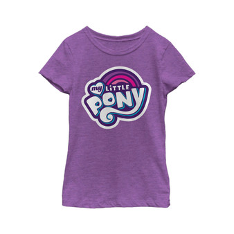 Girl's My Little Pony Classic Logo Child T-Shirt