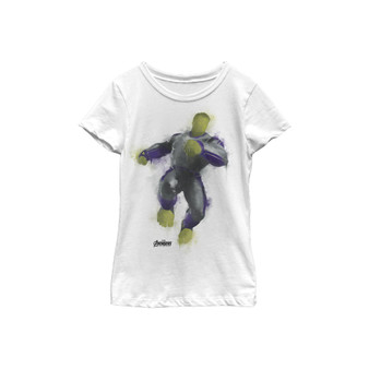 Girl's Avengers: Endgame Hulk Spray Paint  Child T-Shirt