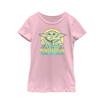 Girl's Star Wars: The Mandalorian Grogu Drawing  Child T-Shirt