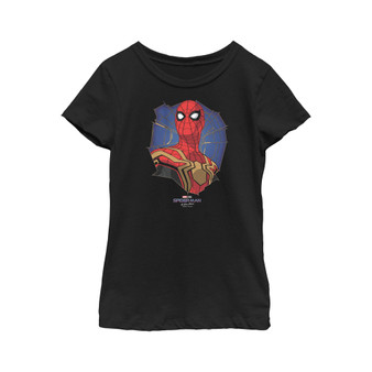 Girl's Spider-Man: No Way Home Web of a Hero Child T-Shirt