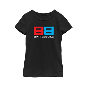Girl's Red and Blue Logo  Child T-Shirt