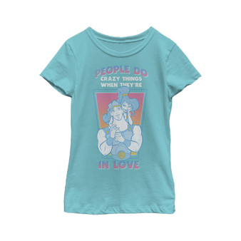 Girl's Hercules Valentine's Day People Do Crazy Things  Child T-Shirt
