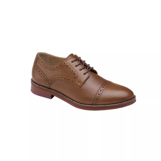 Little Boys Conard Cap Toe Leather Shoes