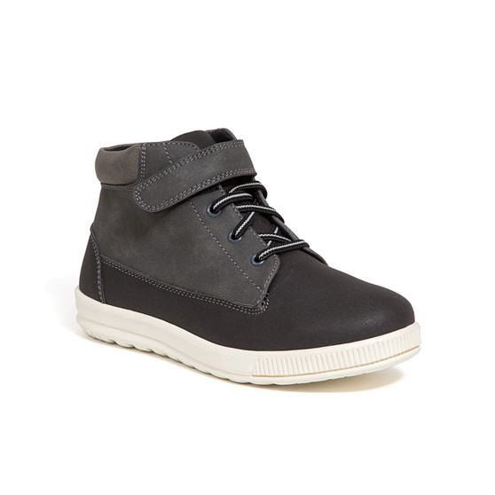 Little and Big Boys Niles Memory Foam Dress Casual Comfort High Top Sneaker Boot