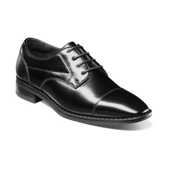 Big Boys Kallum Jr. Cap Toe Lace Up Shoes
