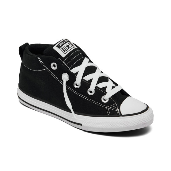 Little Kids Chuck Taylor All Star Street Mid Casual Sneakers from Finish Line