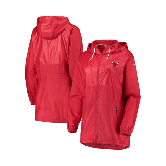Women's Red Chicago Bulls Flashback Full-Zip Jacket