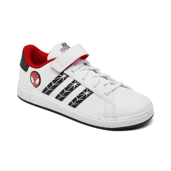 Little Kids Originals Marvel Spider-Man Grand Court Stay-Put Casual Sneakers from Finish Line