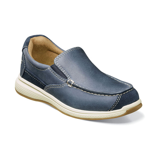 Little Boy Great Lakes Moc Toe Slip-on Shoes