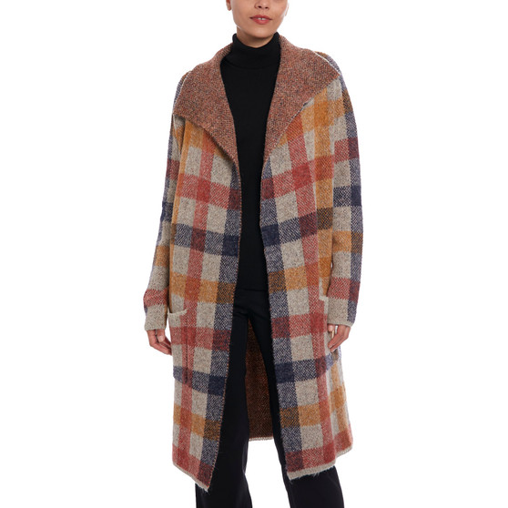 Women's Collared Coatigan