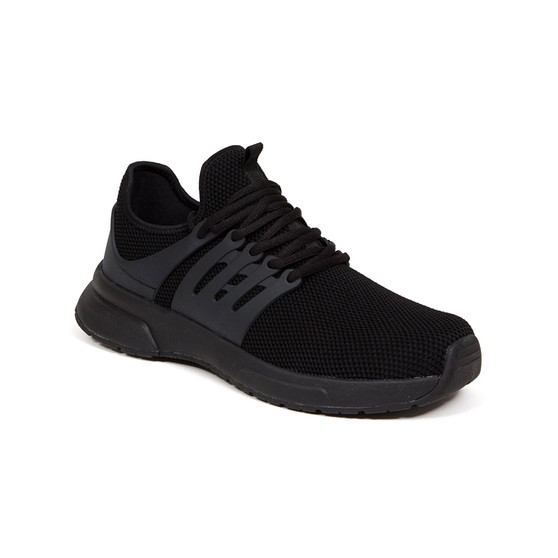 Men's Cortez Memory Foam Non-Marking Water Repellant Dress Comfort Sneakers