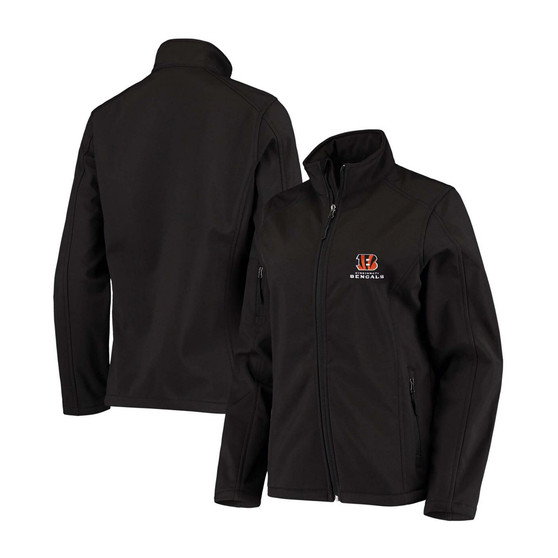 Women's Black Cincinnati Bengals Full-Zip Sonoma Softshell Jacket