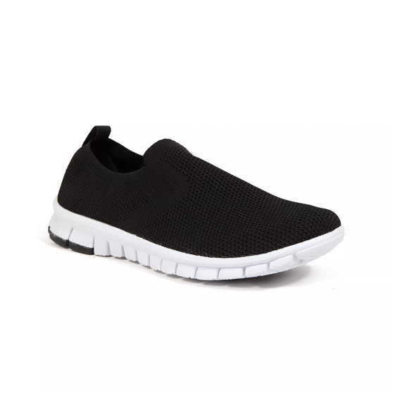 Men's NoSoX Eddy Flexible Sole Bungee Lace Slip-On Oxford Hybrid Casual Sneaker Shoes