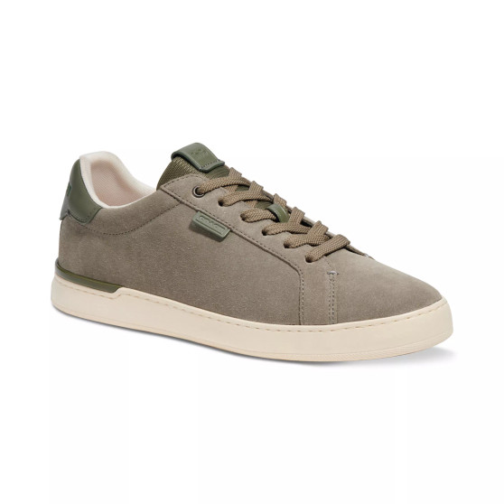Men's Lowline Suede Tennis-Style Sneaker