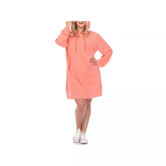 Women's Plus Size Hoodie Sweatshirt Dress