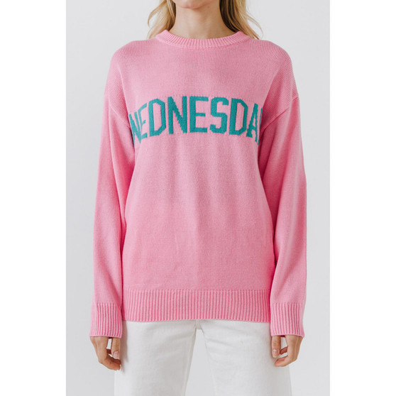Women's Wednesday Motif Sweater