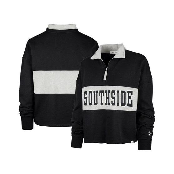 Women's Black Chicago White Sox City Connect Bae Remi Quarter-Zip Jacket