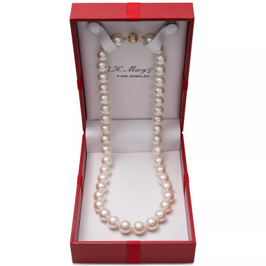 Cultured Freshwater Pearl (9-1/2mm) Collar 18" Necklace
