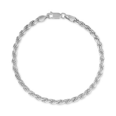 Rope Link Chain Bracelet (4mm), Created for Macy's