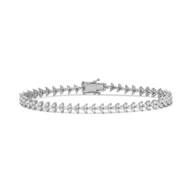 Diamond Mini Cluster Tennis Bracelet (3 ct. t.w.)