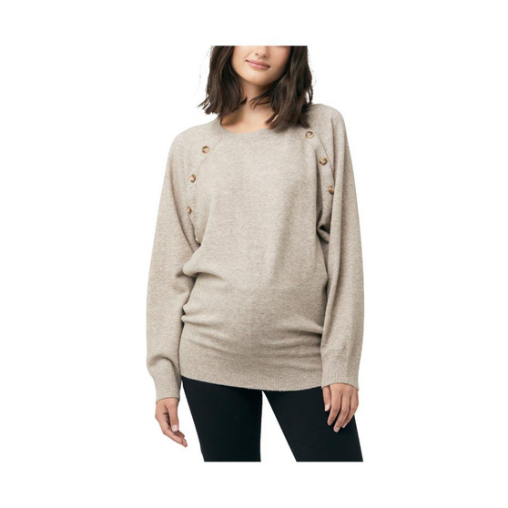 Megan Nursing Knit Latte