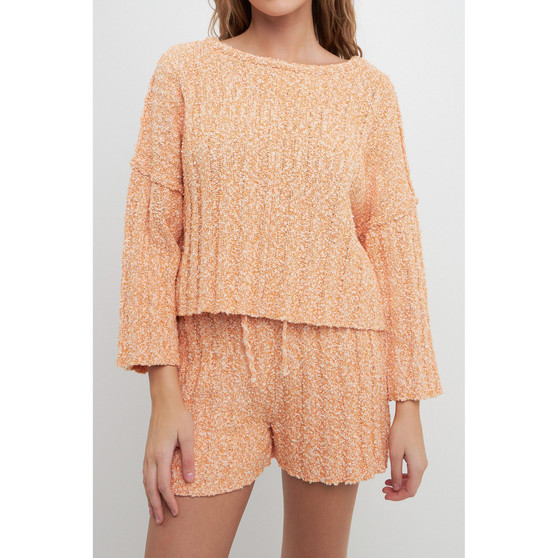 Women's Pullover Ribbed Sweater