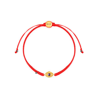 Ultimate Safeguard Red String Evil Eye Amethyst Bracelet