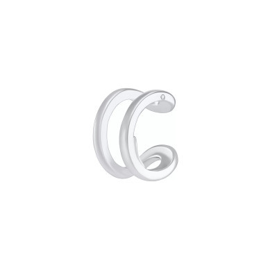 Polished Double Row Single Cuff Earring, Created for Macy's