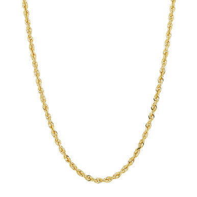 Glitter Rope Link 26" Chain Necklace in 14k Gold, Created for Macy's