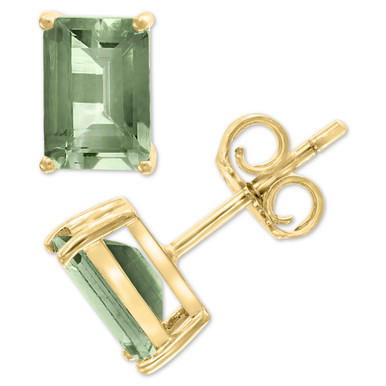 EFFY® Green Quartz (1-9/10 ct. t.w.) Stud Earrings in 14k Gold