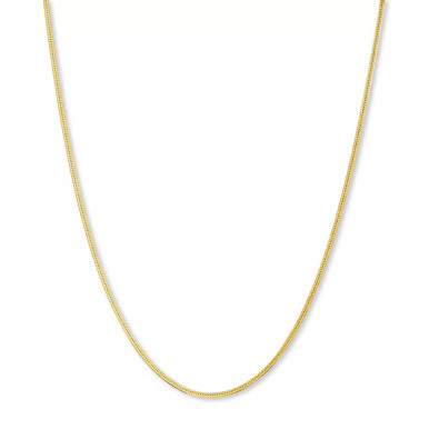 18" Herringbone Chain in 18K Gold over Sterling Silver Necklace and Sterling Silver, Created for Macy's