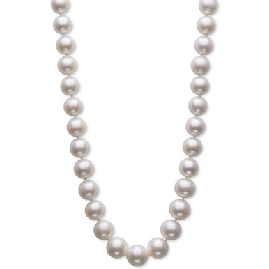 Cultured Freshwater Pearl (11-1/2 - 12-1/2mm) 17" Collar Necklace