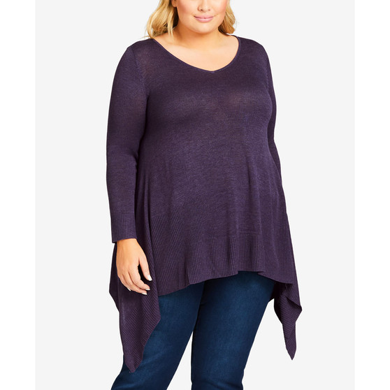 Plus Size Ariel Tunic Sweater