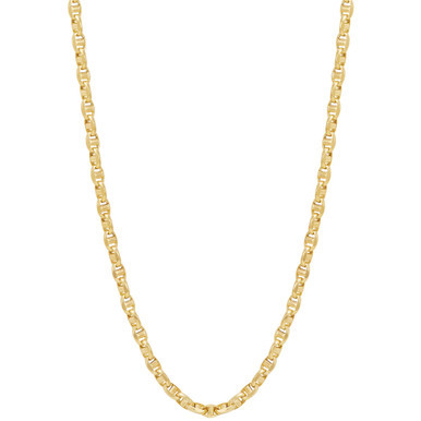 Mariner Link 20" Chain Necklace in 10k Gold