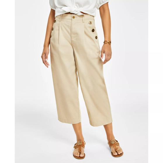 Women's Wide-Leg Sailor Chino Pants