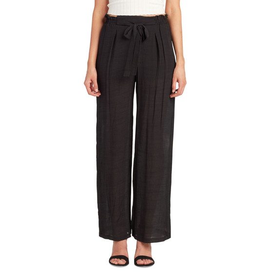 Juniors' Wide-Leg Pull-On Pants