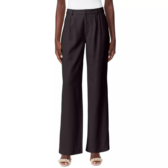 Women's High-Rise Pleated Wide-Leg Pants