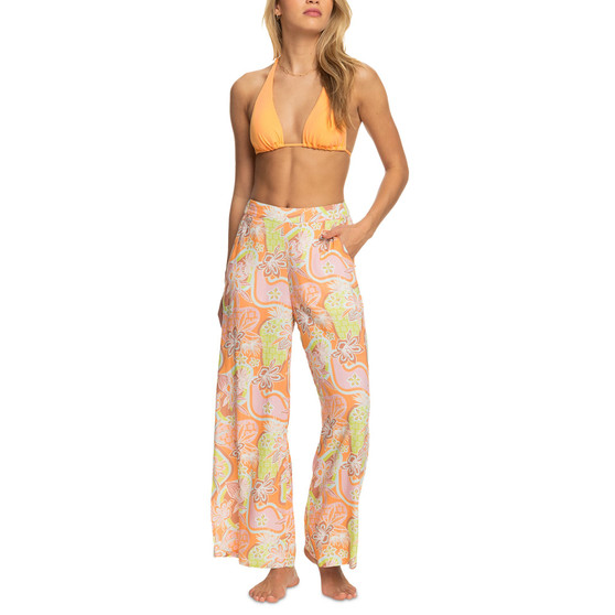 Juniors' Midnight Avenue High-Rise Pull-On Wide-Leg Pants