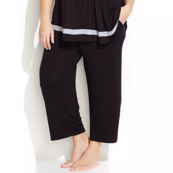 Plus Size Yours to Love Capri Pajama Pants