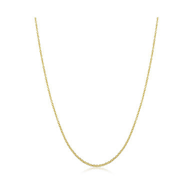 Rimini Rolo Chain 24" In 18K Yellow Gold Or 18K White Gold