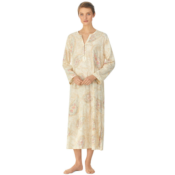 Women's Woven Split-Neck Caftan