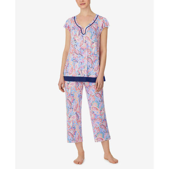 Women's Ruffle Sleeve 2 Piece Pajama Set