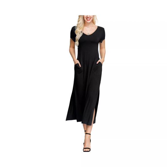 Women's Double V- Neck Dress