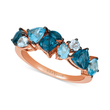 Multi-Topaz Ring (2-3/8 ct. t.w.) in 14k Rose Gold