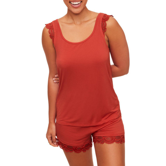 Alaina Women's  Pajama Tank and Shorts Set